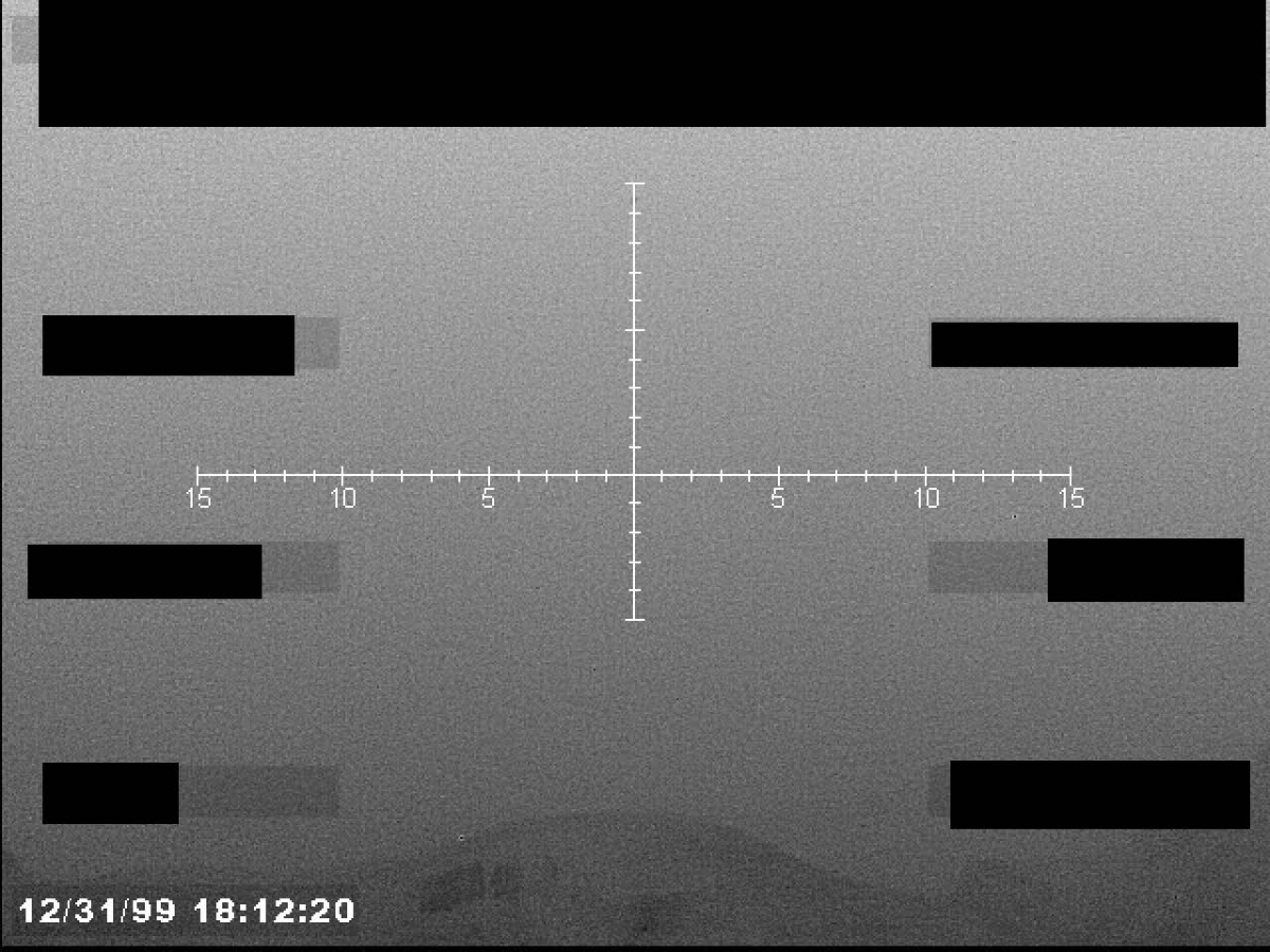 FLIR, 31/12/1999 18:10:22.  Punto oscuro, tracking activo